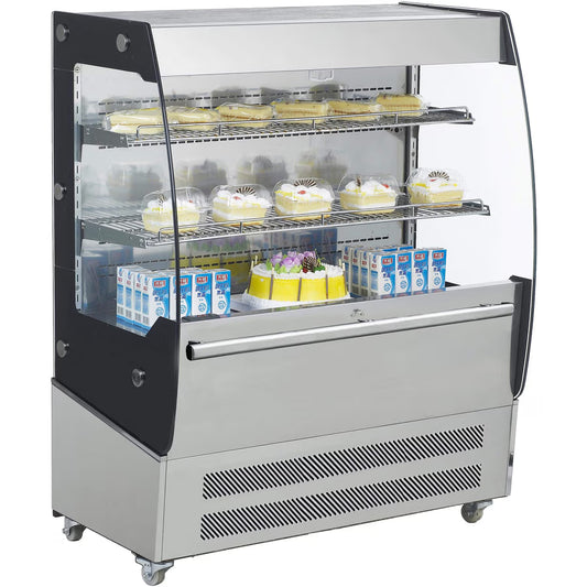 Black Diamond BDVACM-200, 39-1/2" Vertical Open Display Case Merchandiser