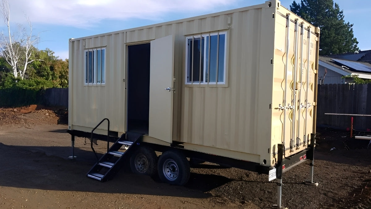 20ft Mobile Office Container With Trailer