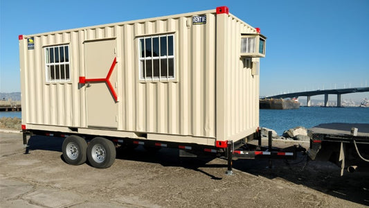 20ft Bumper Pull Container Chassis for Sale