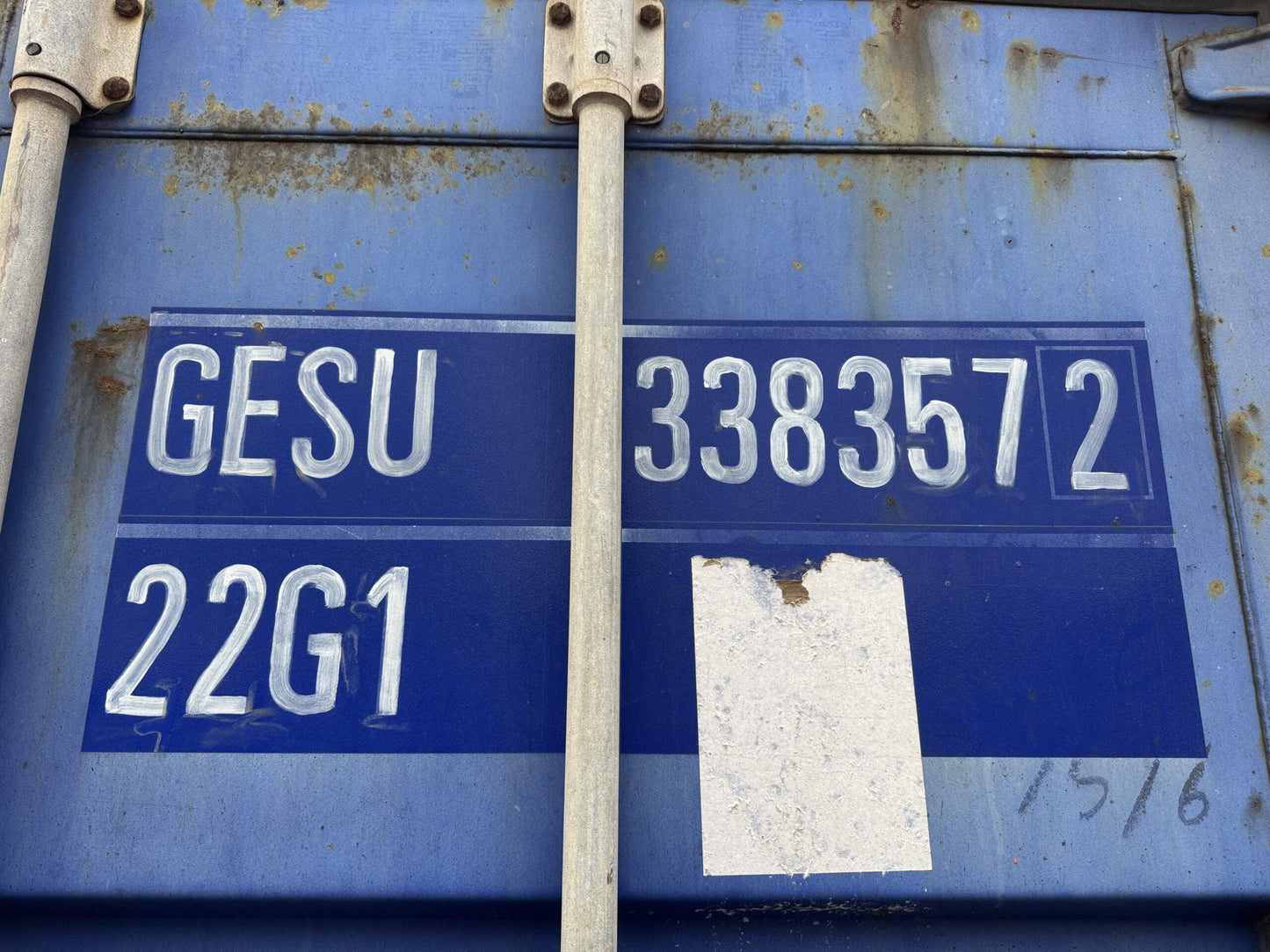 20′ x 8′ x 8.5′ Tall –Used Shipping / Storage Container-Wind and Watertight – BLUE