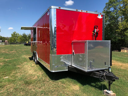 8.5x20 Equipped Food Trailer