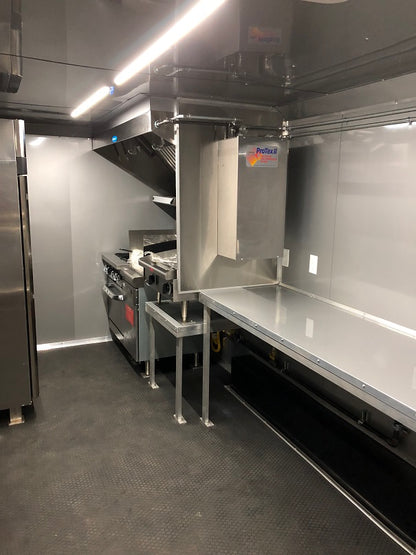 8.5x20 Equipped Food Trailer