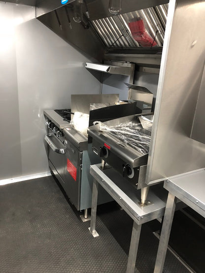 8.5x20 Equipped Food Trailer