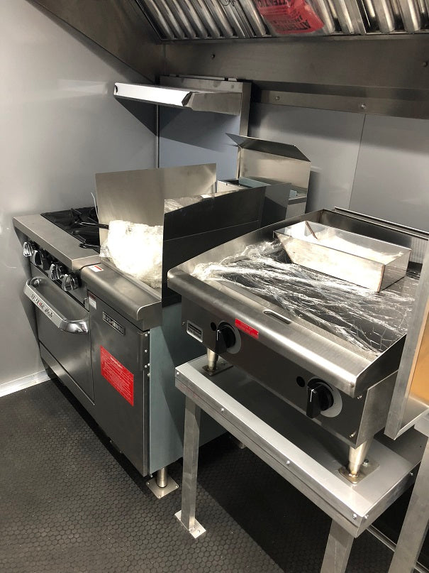 8.5x20 Equipped Food Trailer