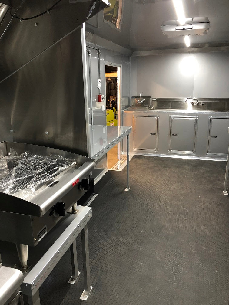 8.5x20 Equipped Food Trailer