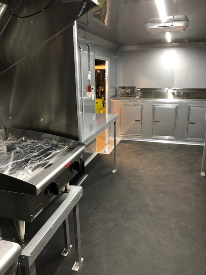 8.5x20 Equipped Food Trailer