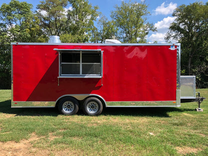 8.5x20 Equipped Food Trailer