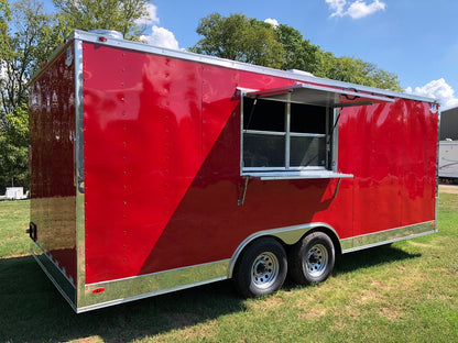 8.5x20 Equipped Food Trailer