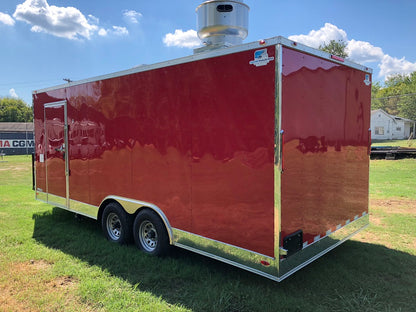 8.5x20 Equipped Food Trailer