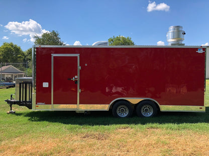 8.5x20 Equipped Food Trailer