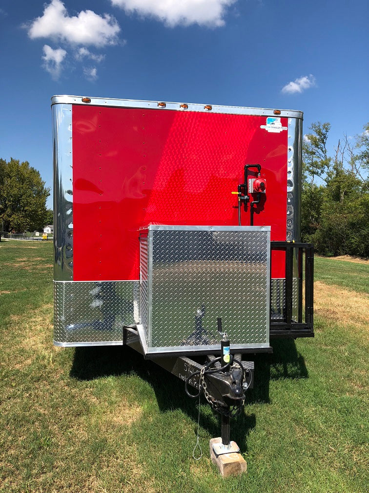 8.5x20 Equipped Food Trailer