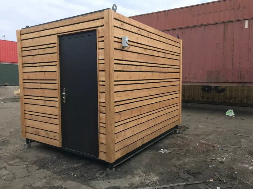 10ft x 8ft Cladded Food/Drink Outlet Shipping Containers