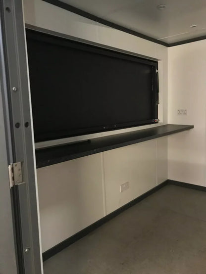 10ft x 8ft Cladded Food/Drink Outlet Shipping Containers