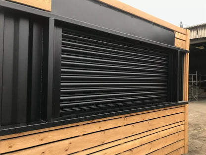 10ft x 8ft Cladded Food/Drink Outlet Shipping Containers