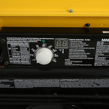 Master Kerosene/Diesel Forced-Air Heater, 3,500 sq. ft., 140,000 BTU