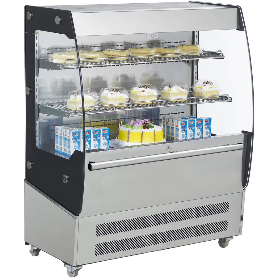 Black Diamond BDVACM-200, 39-1/2" Vertical Open Display Case Merchandiser