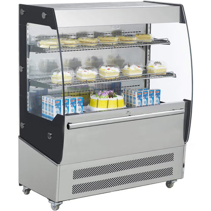 Black Diamond BDVACM-200, 39-1/2" Vertical Open Display Case Merchandiser