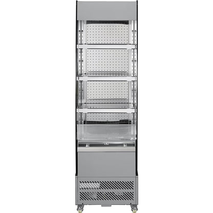 Black Diamond BDVACM-220, 19 1/2" Vertical Open Display Case Merchandiser