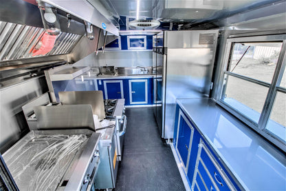 8.5x20 Blackout BBQ Trailer