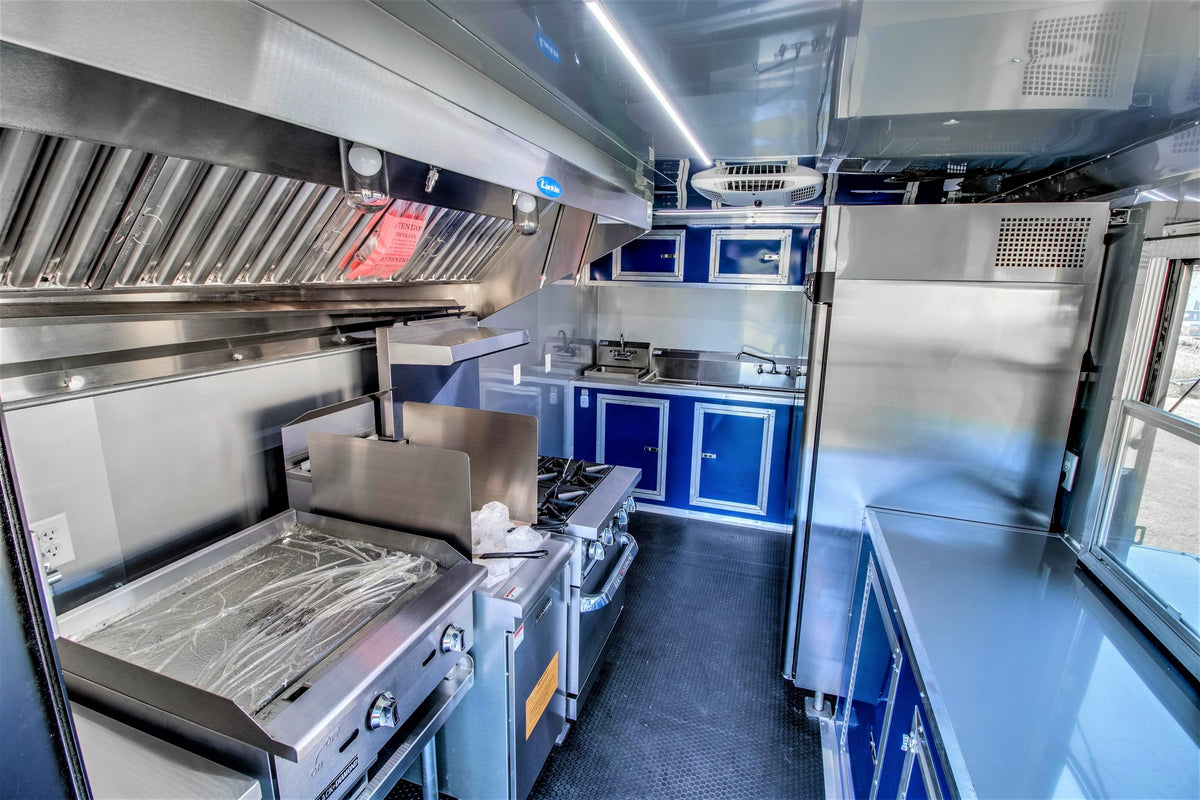 8.5x20 Blackout BBQ Trailer