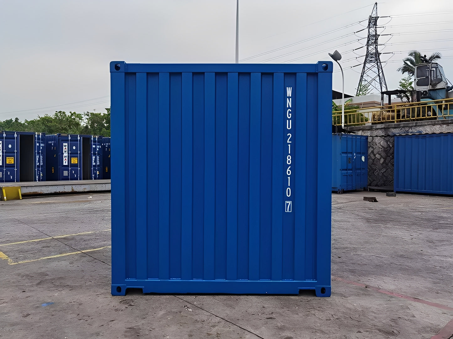 20Ft Shipping Container (One Trip) – Blue