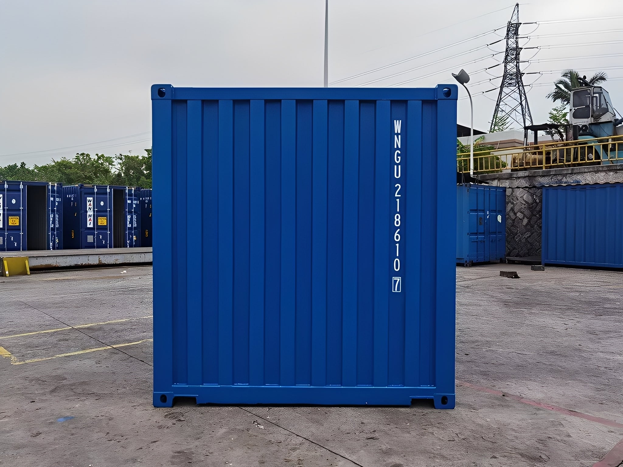 20Ft Shipping Container (One Trip) – Blue