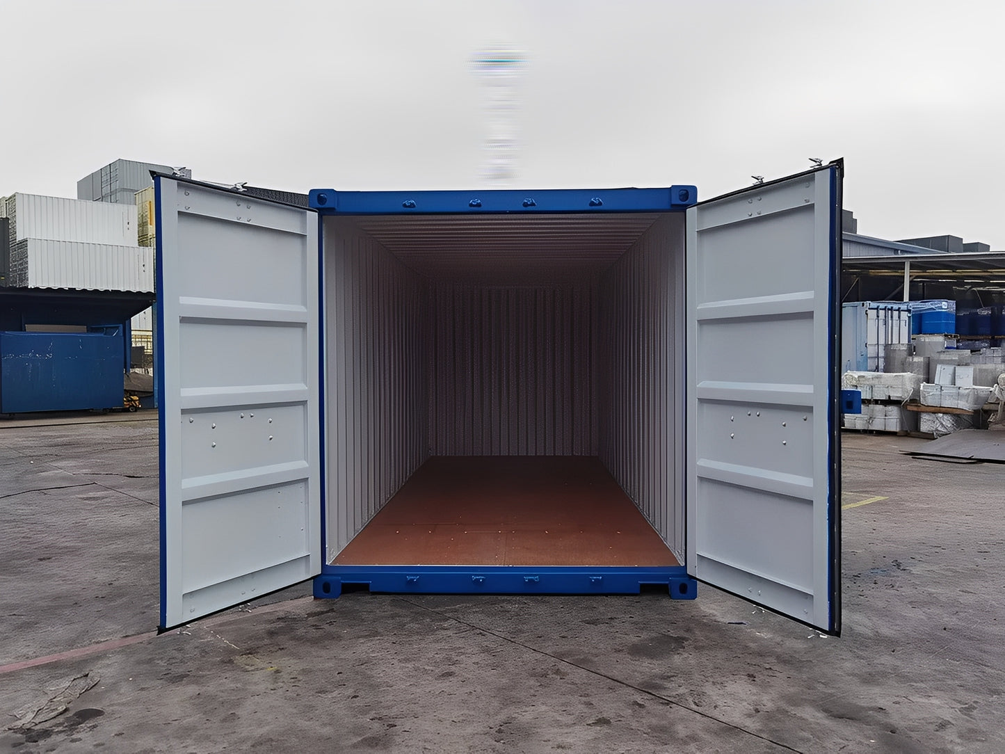 20Ft Shipping Container (One Trip) – Blue