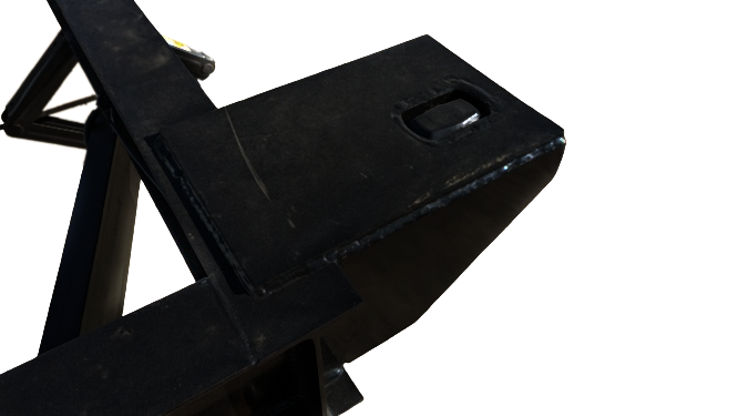 20ft Bumper Pull Container Chassis for Sale