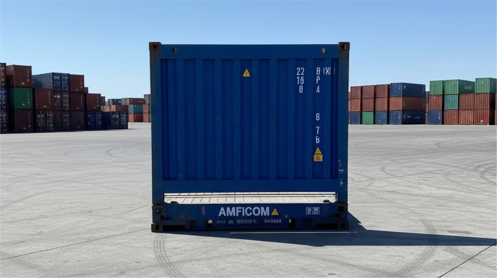 20ft Used Flat Rack Container