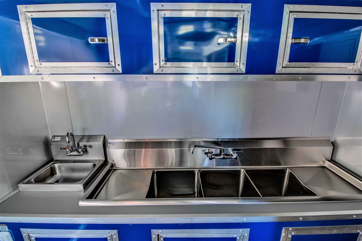 8.5x20 Blackout BBQ Trailer