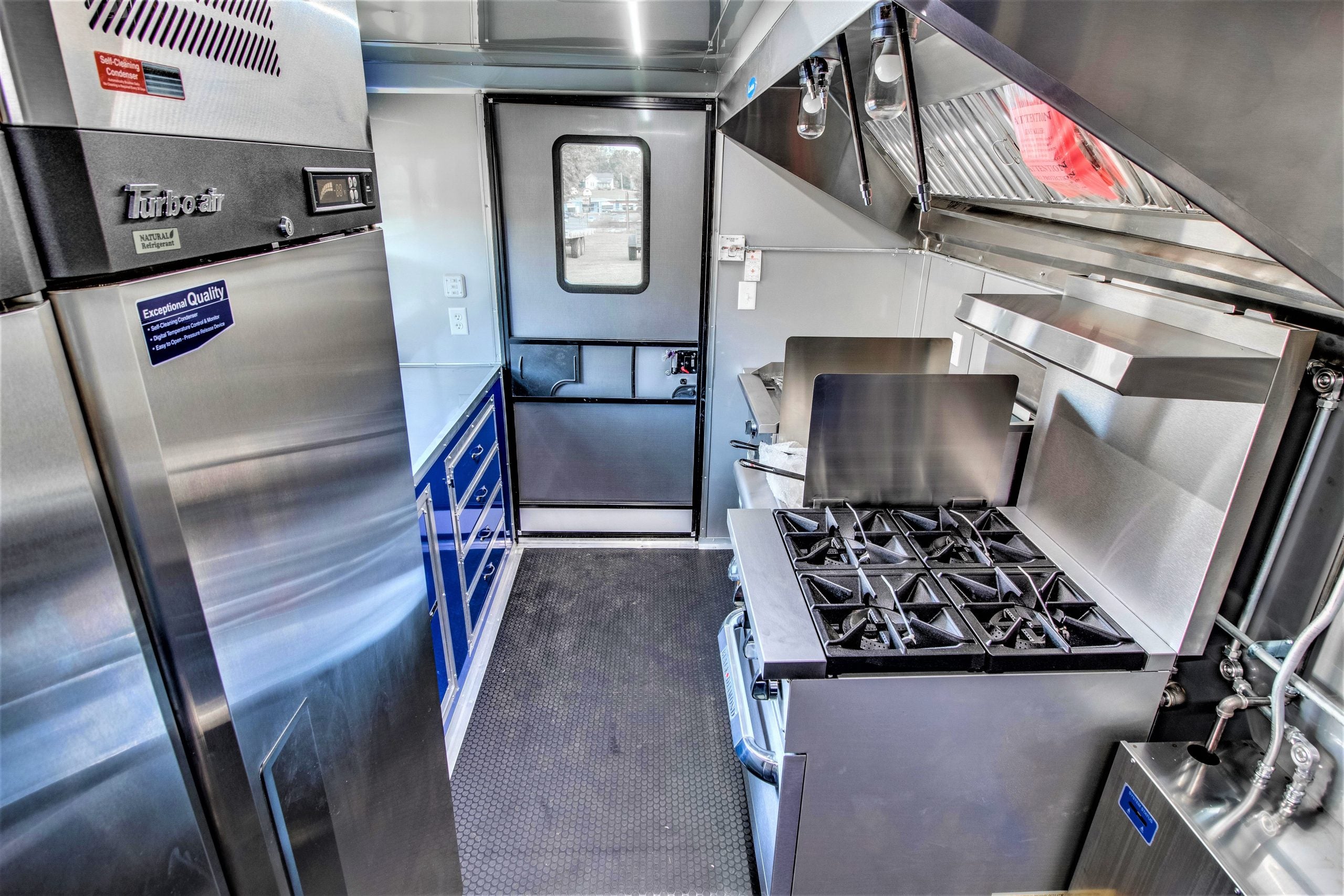 8.5x20 Blackout BBQ Trailer