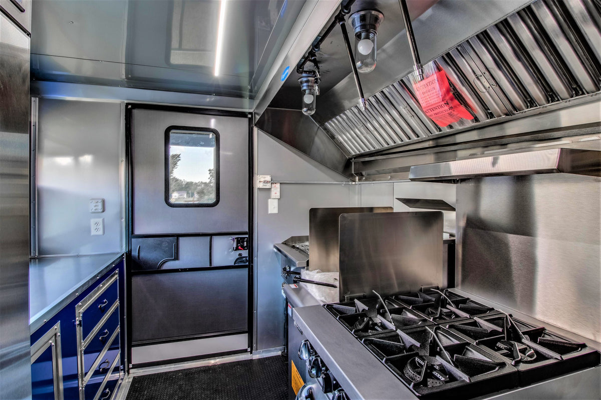 8.5x20 Blackout BBQ Trailer