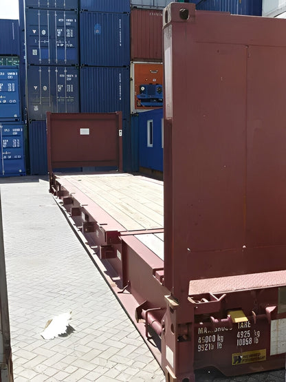 40Ft Used Collapsible Flat Rack Containers