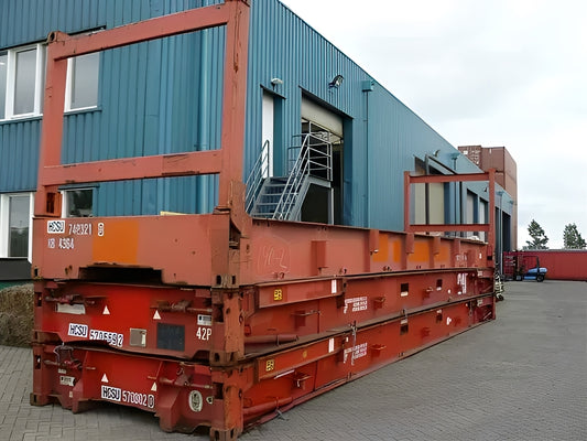 40Ft Used Collapsible Flat Rack Containers