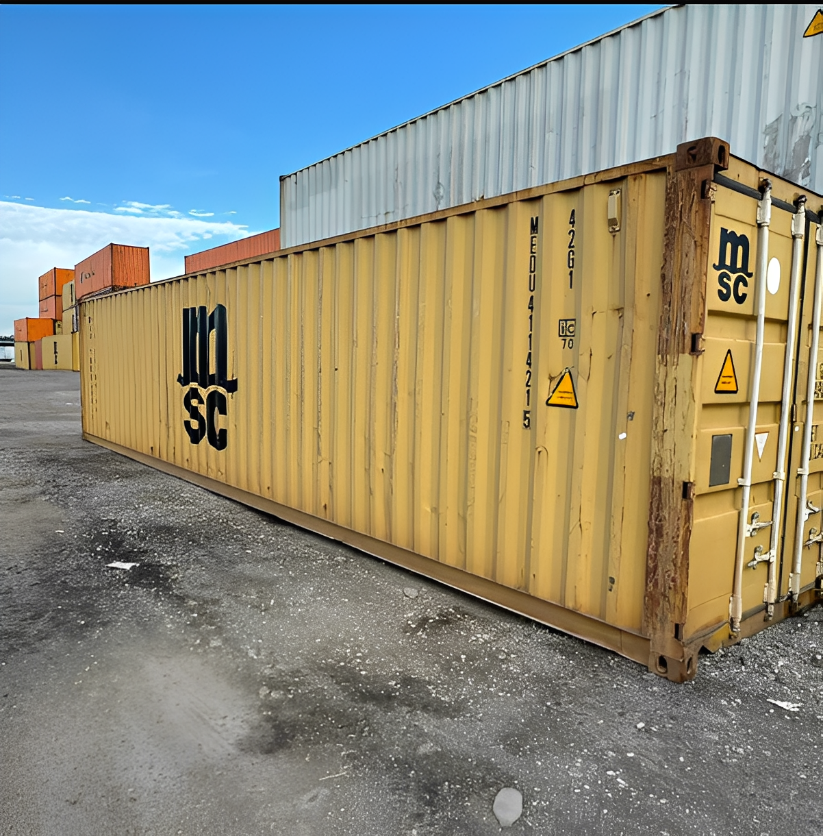 Used 40Ft X 8Ft Shipping Container – Standard