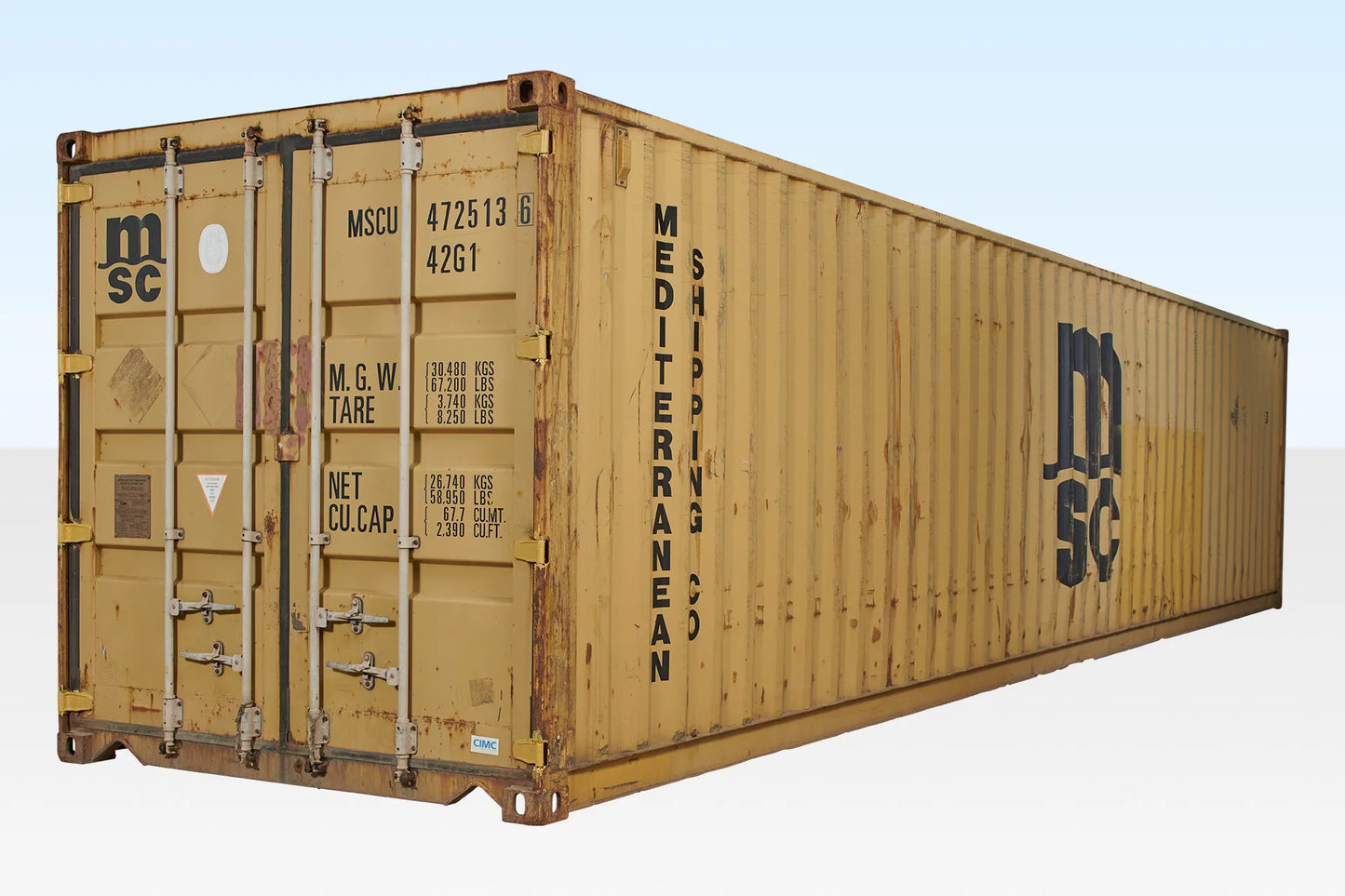 Used 40Ft X 8Ft Shipping Container – Standard