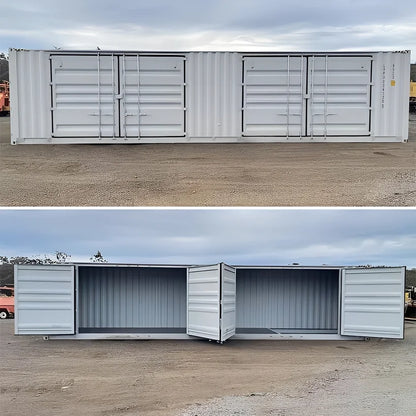40ft High Cube Storage Container with 2 Side Doors