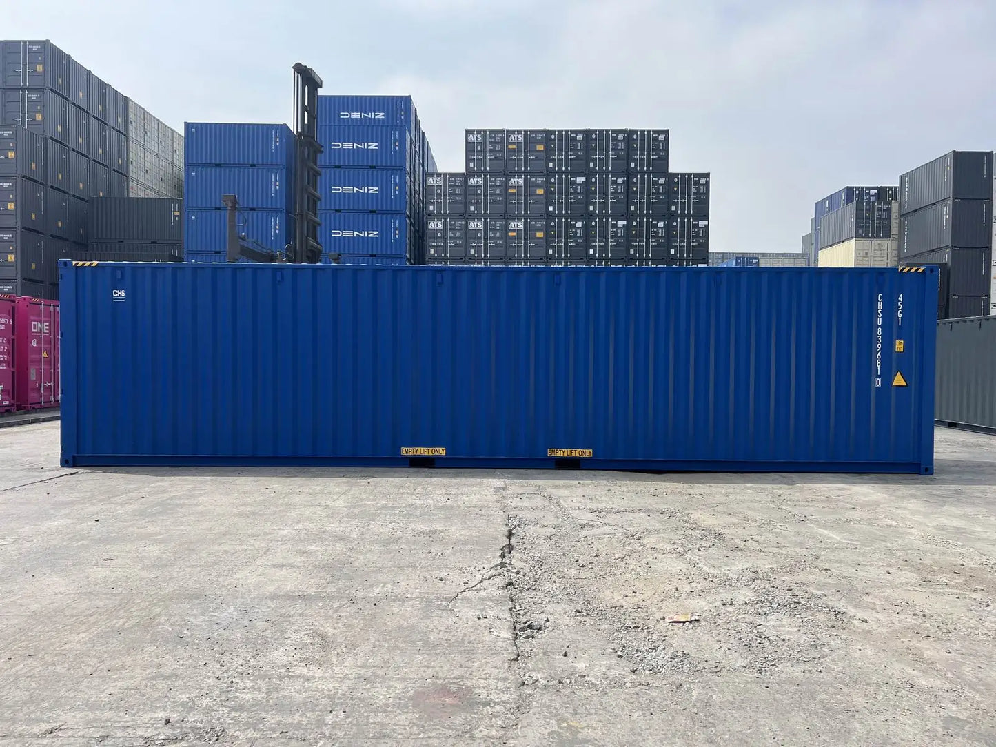 NEW 40-Foot High Cube Container – Extra Height, Durable