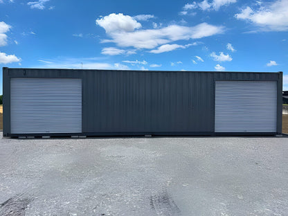 40ft Shipping Container with Two Roll-Up Doors