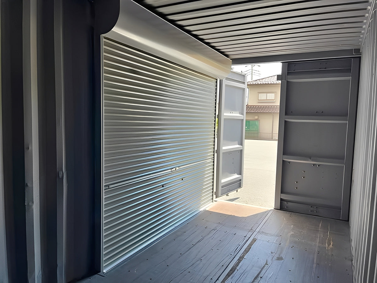 40ft Shipping Container with Two Roll-Up Doors