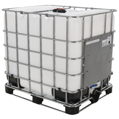 Vestil High Density Polyethylene Intermediate Bulk Container 275 Gallon Capacity White