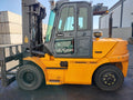 Used 2018 Hyundai 70D-9 Pneumatic Tire Forklift