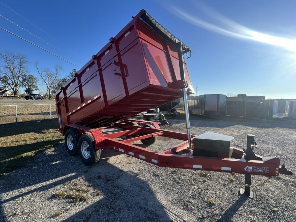 2026 Panther Cargo 7x14 HD Dump Trailer