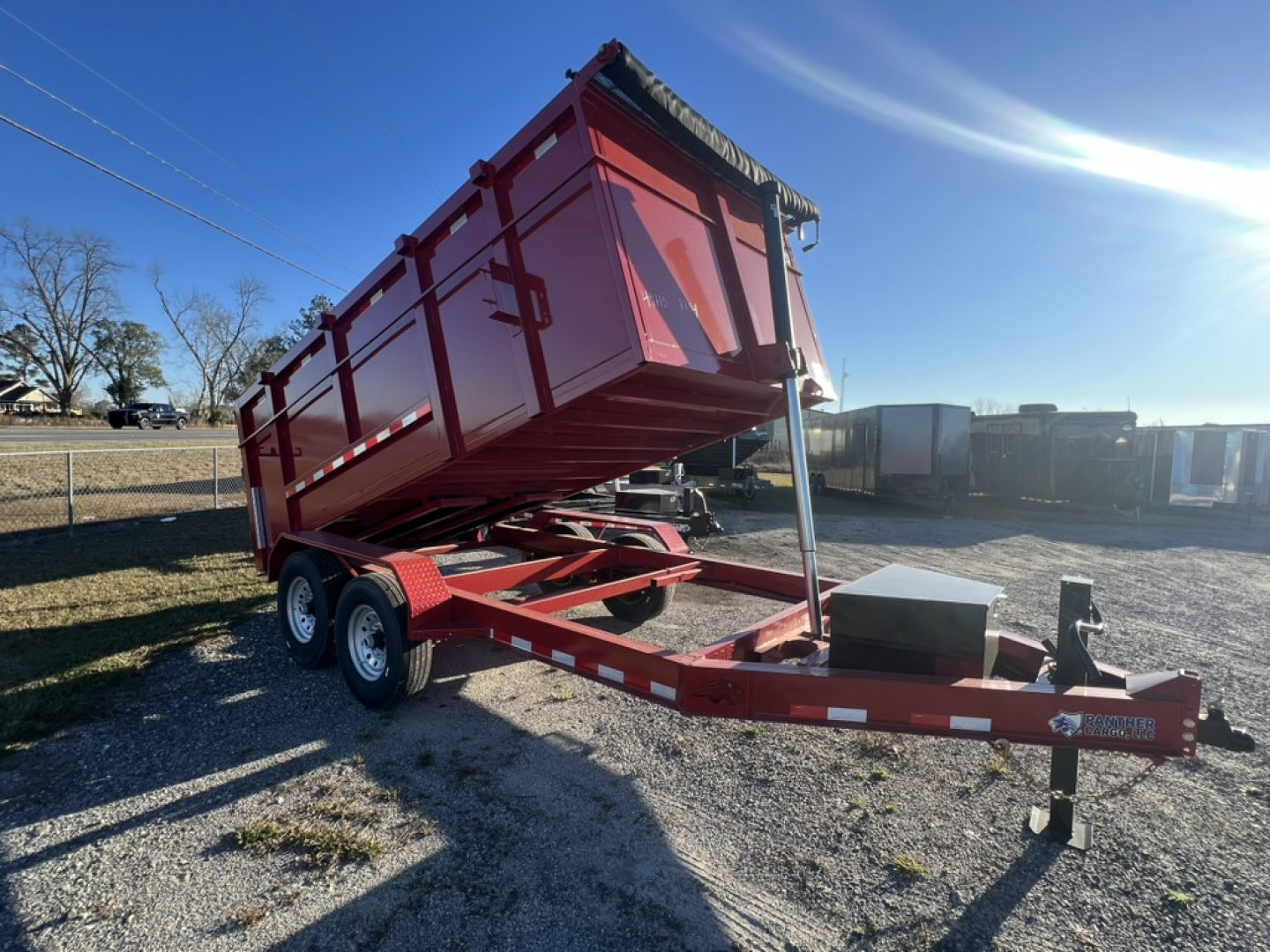 2026 Panther Cargo 7x14 HD Dump Trailer