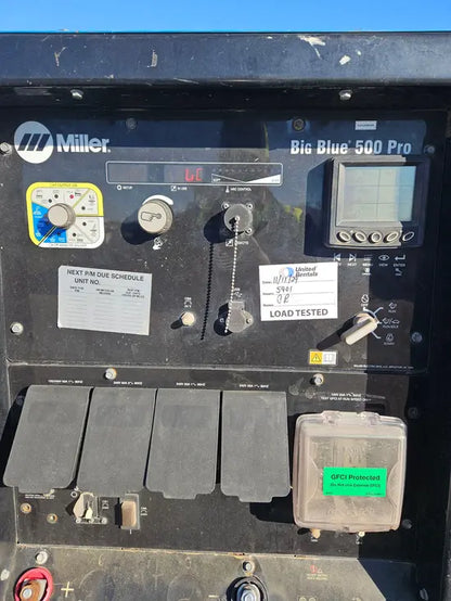 2020 Miller Welders BIG BLUE 500PRO Welder