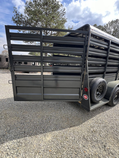Circle W 6’x16′ Bumper Pull Livestock Trailer