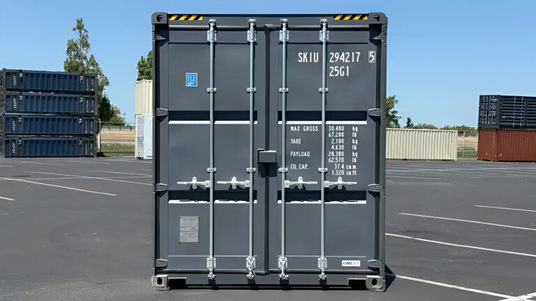 20ft High Cube Shipping Container – One-Trip (9ft 6in High)