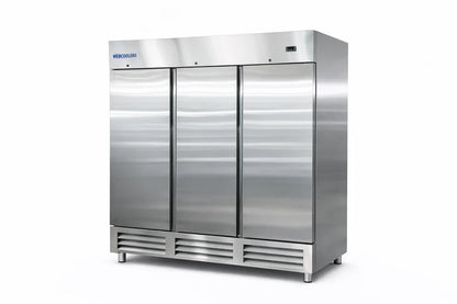 81'' wide Three Door Refrigerator 63 Cu.ft 3 Solid Door ETL Sanitation APPROVED