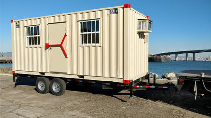 20ft Bumper Pull Container Chassis for Sale