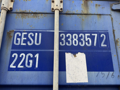 20′ x 8′ x 8.5′ Tall –Used Shipping / Storage Container-Wind and Watertight – BLUE